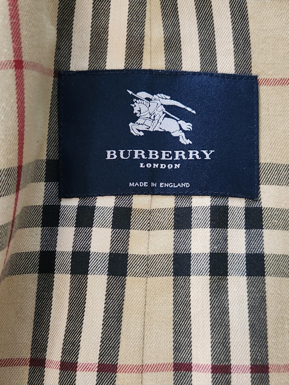 Burberry Classic Double Breasted Trench Coat Iconic Navy - Picture 14 of 16